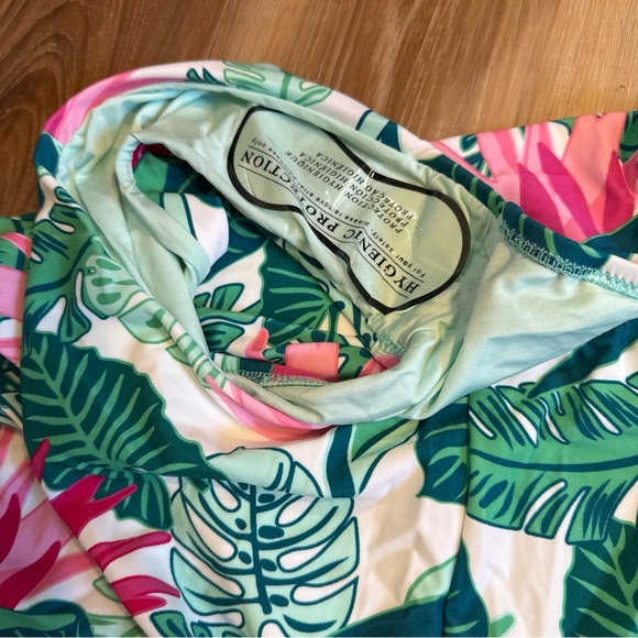 NWT Matilda Jane Palm Tree Paradise Ruffle Swimsuit Size XXL Medium New - Picture 7 of 12